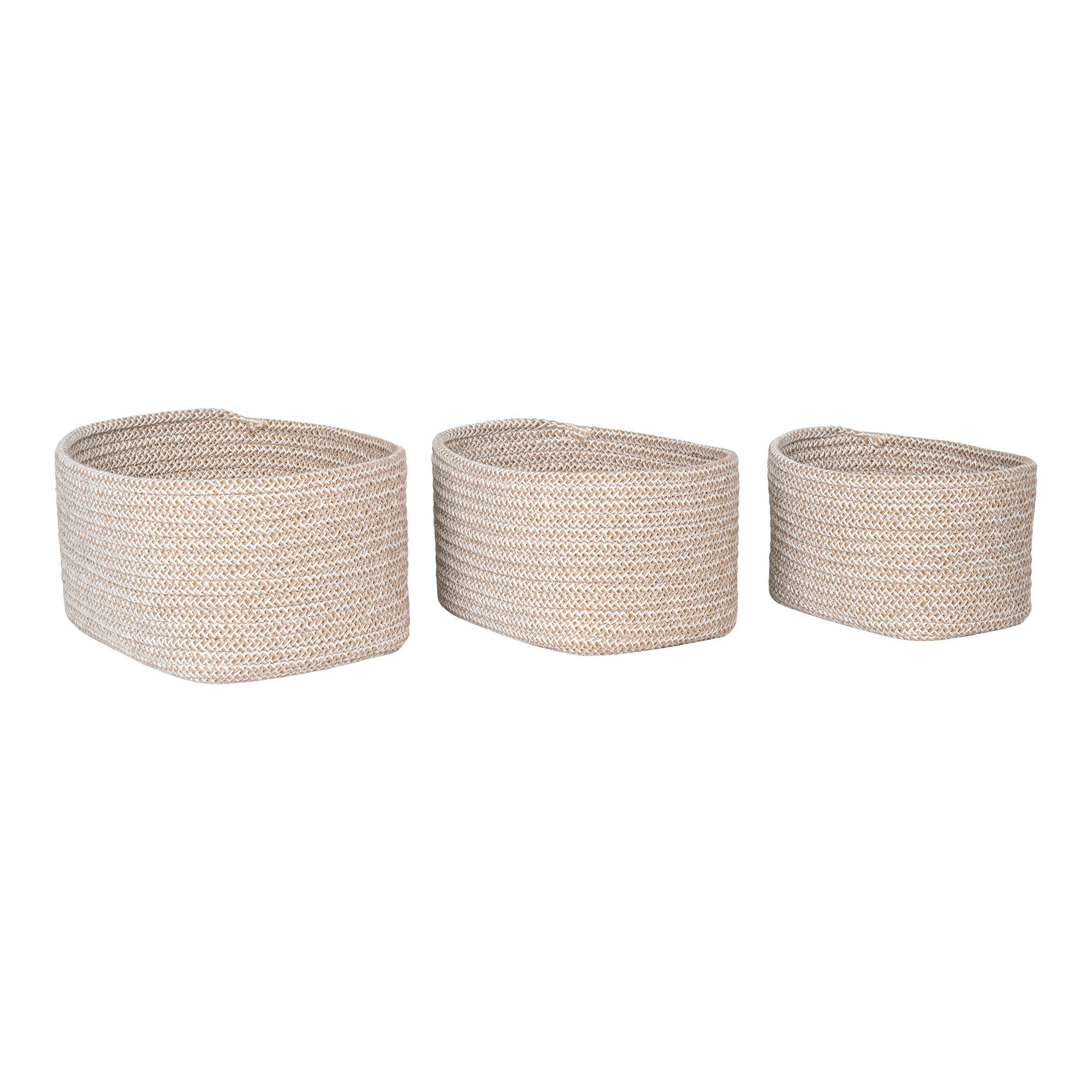 Housenordic Aufbewahrungskorb Cadima beige Baumwolle Cadima - beige - Housenordic