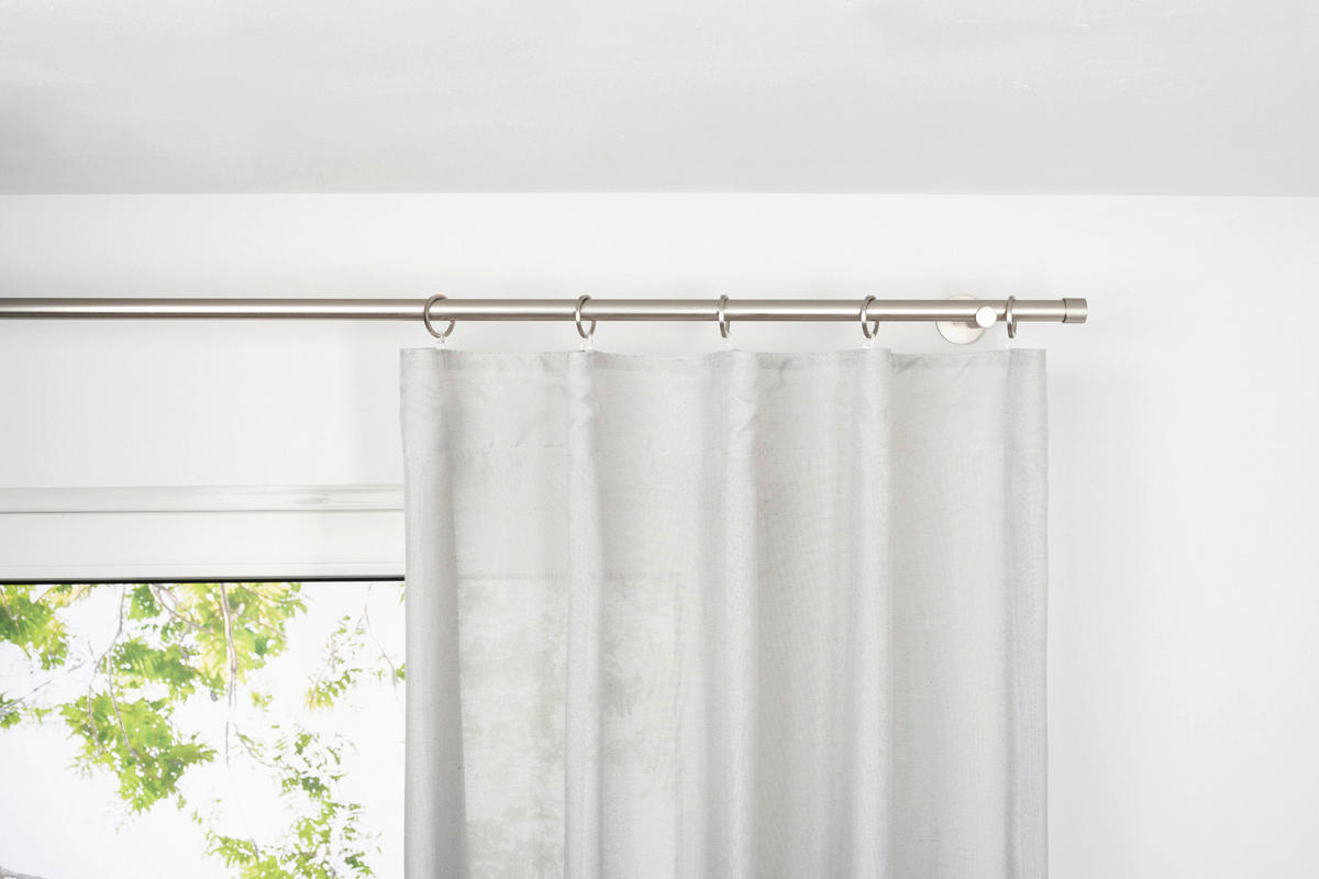 Kombivorhang BREEZE grau B/L: ca. 135x300 cm BREEZE - grau (135,00/300,00cm)