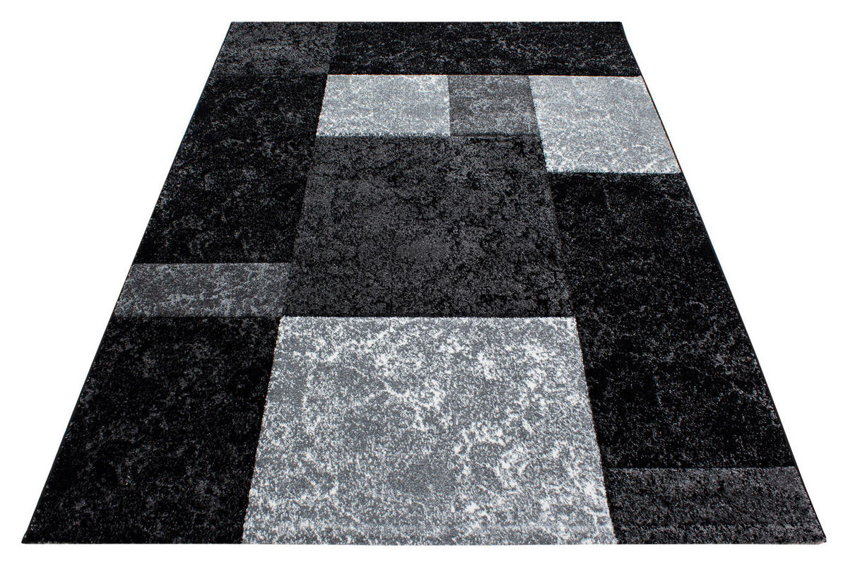 Ayyildiz Teppich HAWAII schwarz B/L: ca. 240x340 cm HAWAII - schwarz (240,00/340,00cm) - Ayyildiz