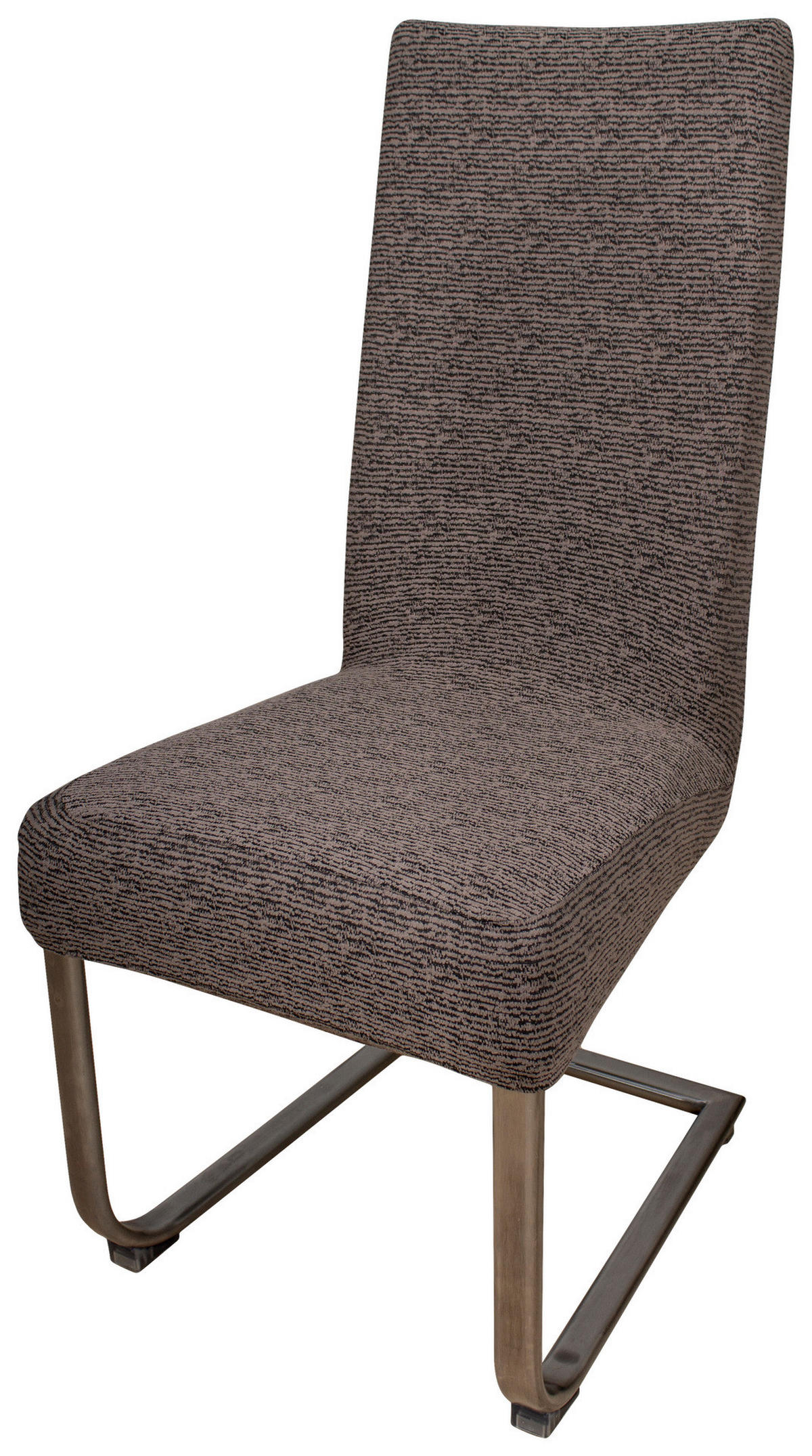 Stuhlhusse Stuhlhusse_Stretch_Wellen 40x45x65 - braun (40,00/45,00/65,00cm)