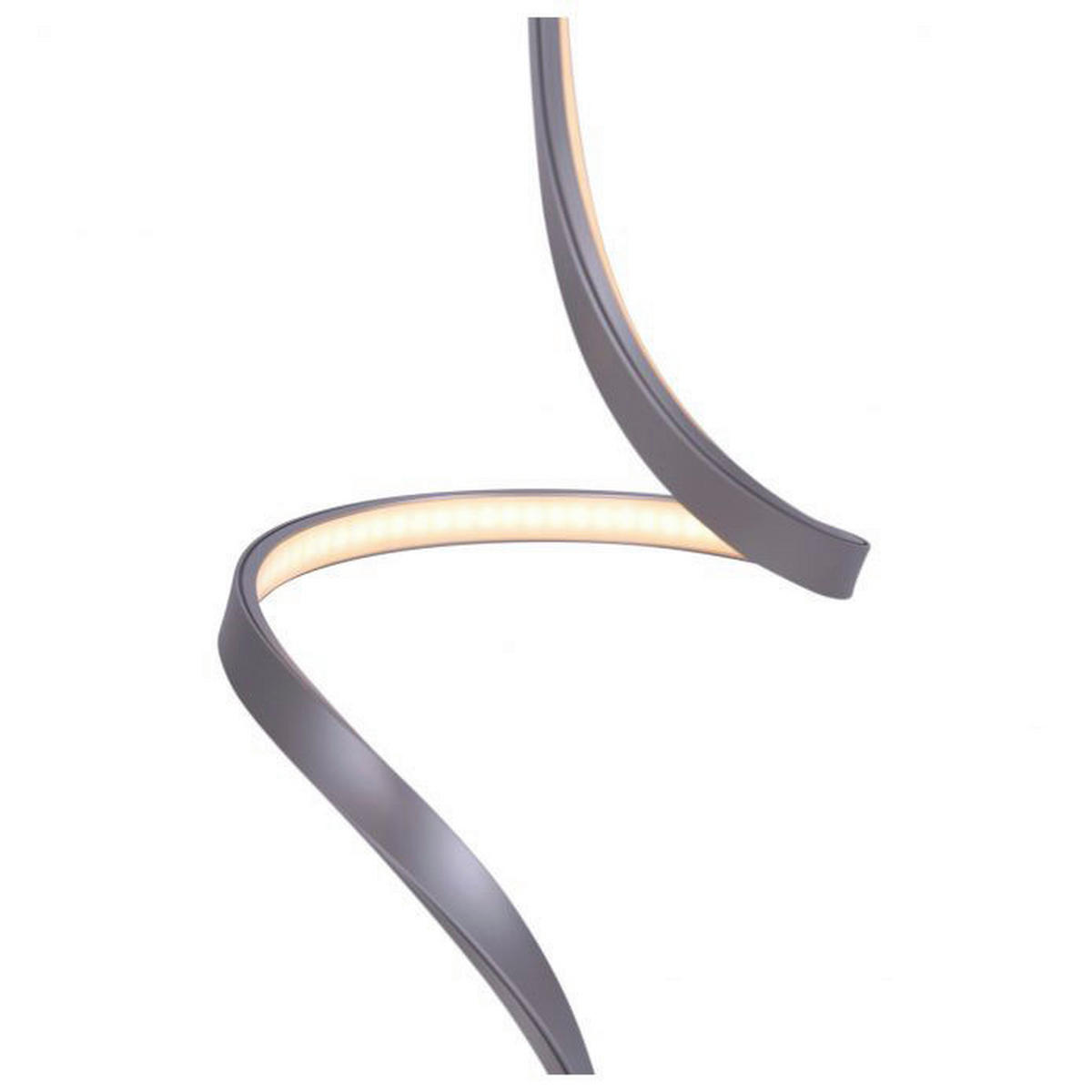 Näve Leuchten LED Deckenleuchte NV1186859 silber Aluminium H/D: ca. 83x52 cm null 1 Brennstellen Loop Line - silber (52,00/83,00cm) - Näve Leuchten
