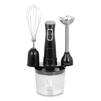 Emerio Stabmixer HB-128185.1 schwarz Kunststoff Edelstahl B/H/L: ca. 6x36x6 cm Stabmixerset_3in1 HB-128185.1 - schwarz (6,00/6,00/36,00cm) - Emerio