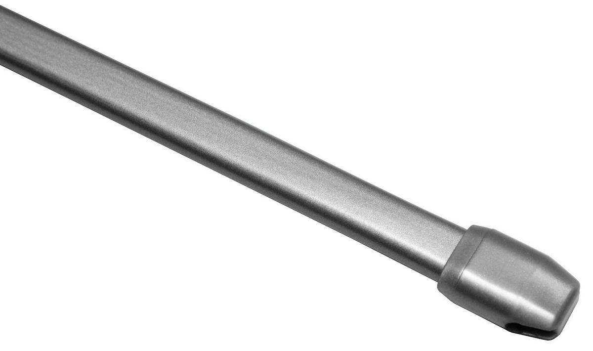 Boviva Vitragenstange Vitragenstange_2erPack - silber (1,10cm) - Boviva
