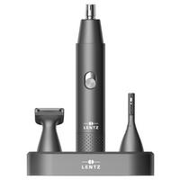 LENTZ Haarschneider 74313 schwarz Kunststoff B/H/L: ca. 13x18x5,8 cm Haartrimmerset_3in1 schwarz_74313 - schwarz (5,80/13,00/18,00cm) - Lentz