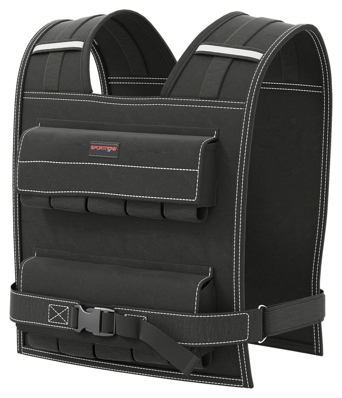 SPORTNOW Gewichtsweste Gewichtsweste - schwarz (50,00/40,00/0,10cm) - SPORTNOW