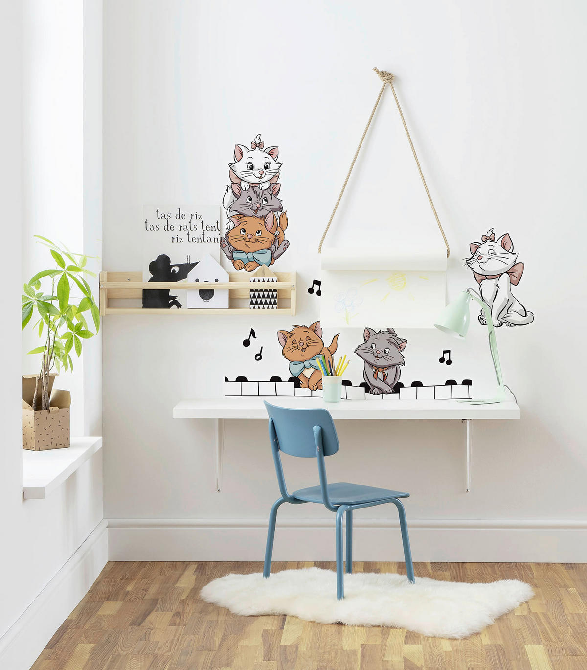 Komar Wandtattoo Aristocats Kittens kaufen POCO bei Kittens Disney online Aristocats ▷ B/L: ca. cm 50x70