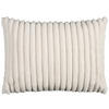 Dekokissen Luxus Flanell Luxus - offwhite (70,00/50,00cm) - POCOline