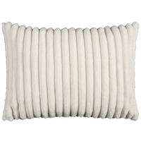 Dekokissen Luxus Flanell Luxus - offwhite (70,00/50,00cm) - POCOline