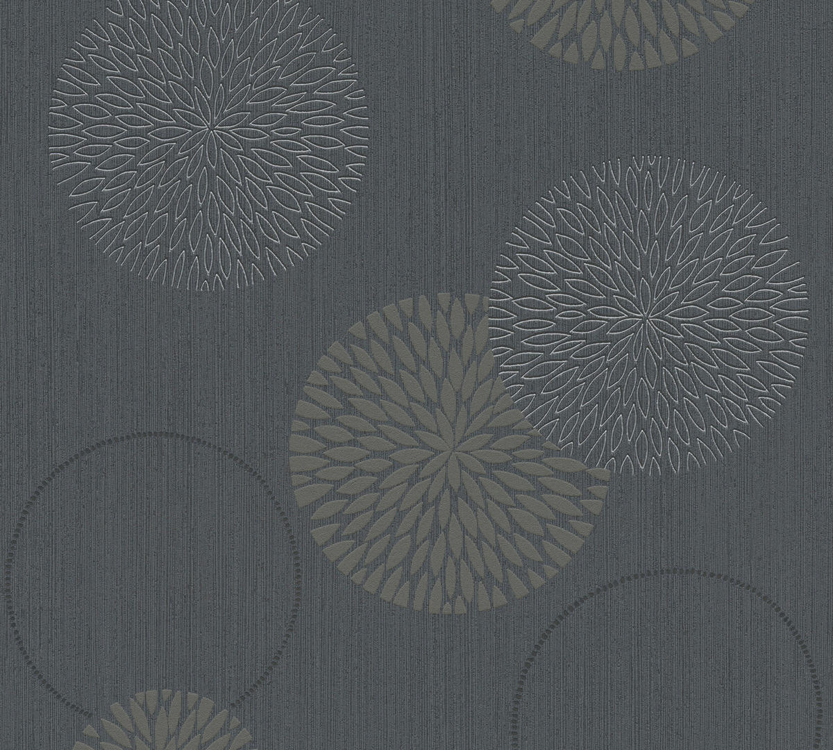 A.S.Creation Vliestapete Black & White Punkte grau B/L: ca. 53x1005 cm Black & White - grau (53,00/1005,00cm) - A.S.Creation