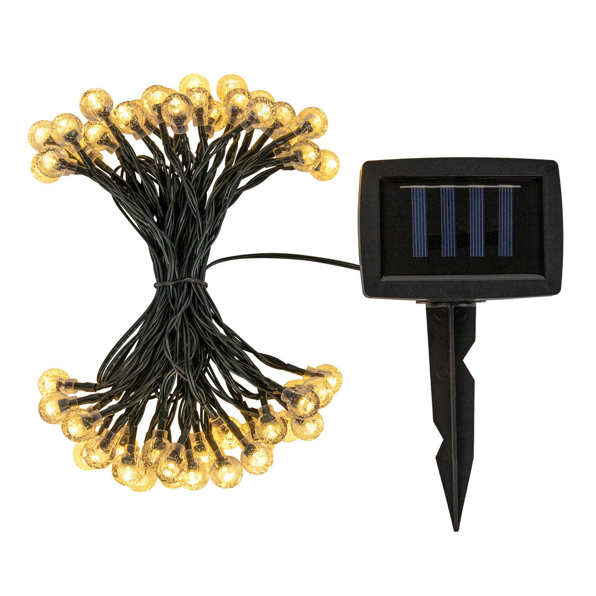 Solarlichterkette Solar-Lichterkette warmweiß - POCOline