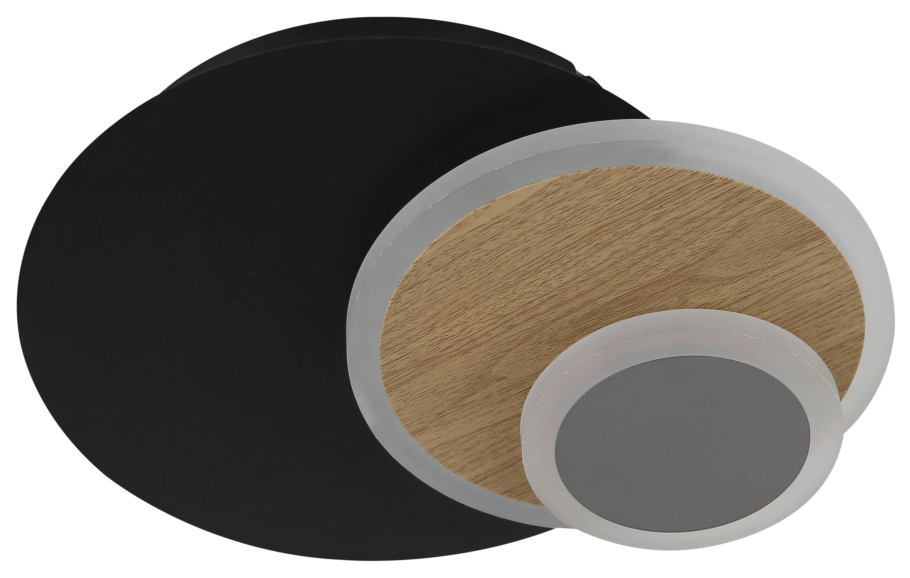 GLOBO Wandleuchte Metall B/H/L: ca. 7,5x25x25 cm Wandleuchte-Odonell - (25,00/7,50/25,00cm) - GLOBO