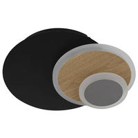 GLOBO Wandleuchte Metall B/H/L: ca. 7,5x25x25 cm Wandleuchte-Odonell - (25,00/7,50/25,00cm) - GLOBO