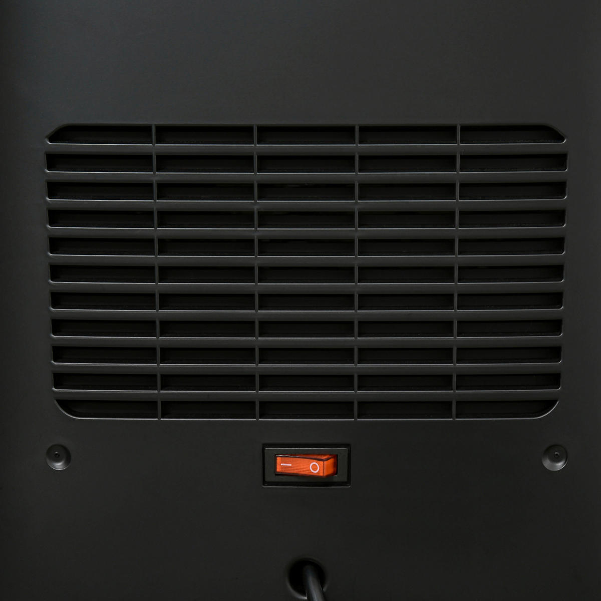 HOMCOM Heizlüfter 820-318V90BK schwarz Kunststoff Edelstahl Polypropylen B/H/L: ca. 25,5x33,7x60,4 cm ca. 2000 W Raumheizung - schwarz (60,40/25,50/33,70cm) - HOMCOM