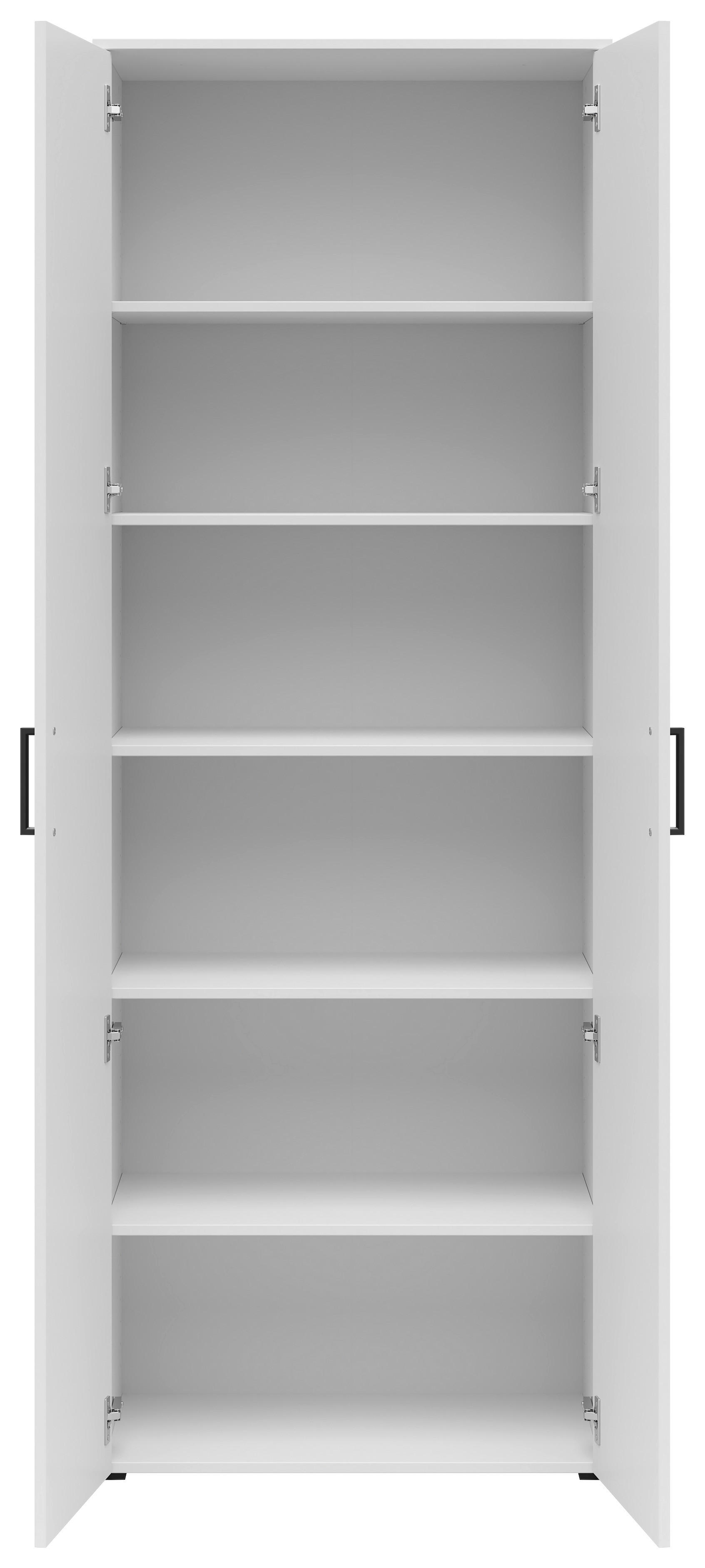 Schrank Multi-Stauraum Typ 52 weiß B/H/T: ca. 70x195x40 cm Multi-Stauraum Typ 52 - weiß (70,00/195,00/40,00cm)
