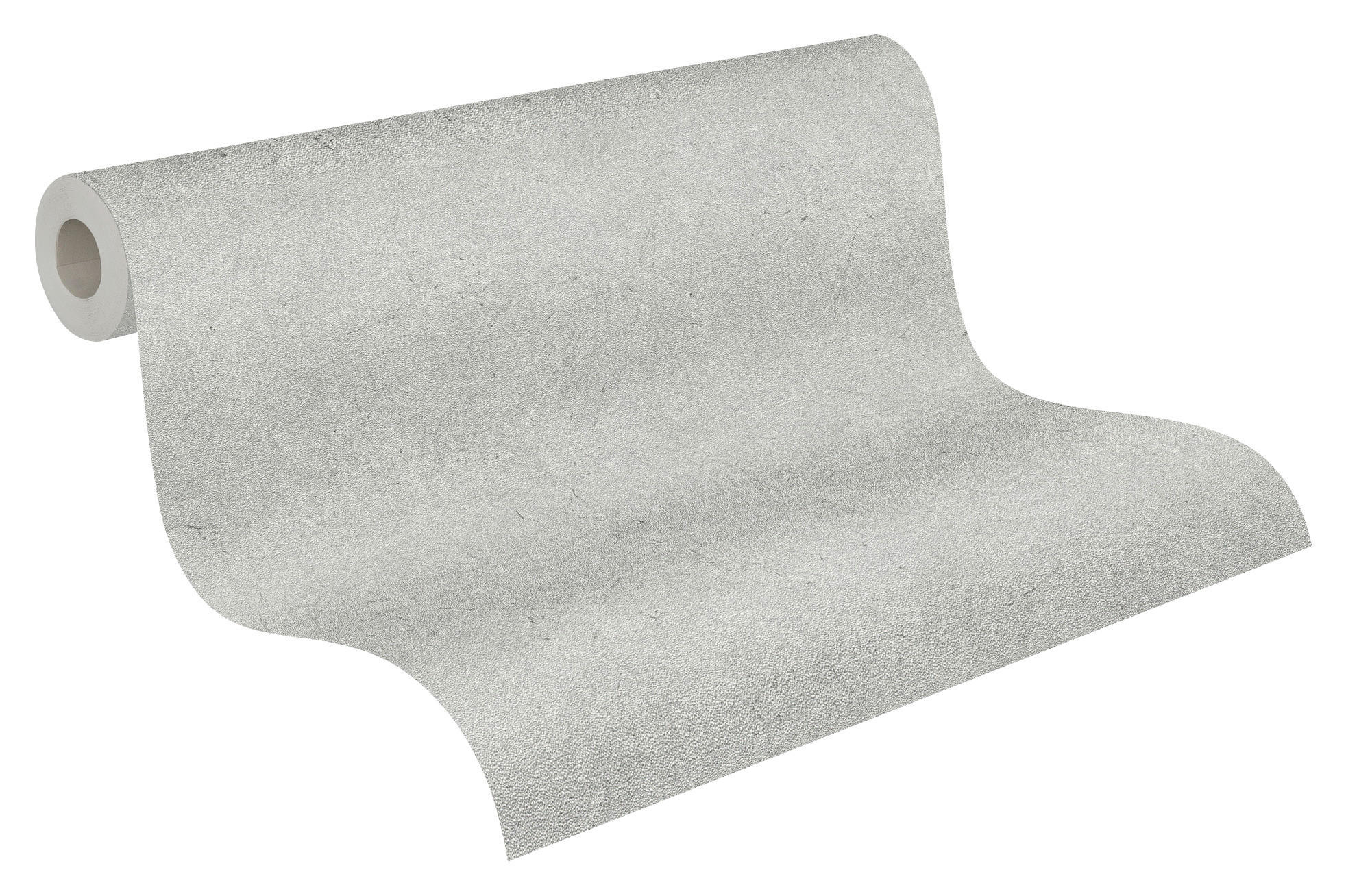 A.S.Creation Vliestapete Authentic Walls 2 Uni grau B/L: ca. 53x1005 cm Authentic Walls 2 - grau (53,00/1005,00cm) - A.S.Creation