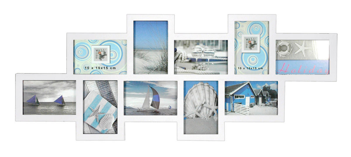 The Wall Galerierahmen weiß B/H/L: ca. 38x3x80 cm Multirahmen_Gallery - weiß (80,00/38,00/3,00cm) - The Wall