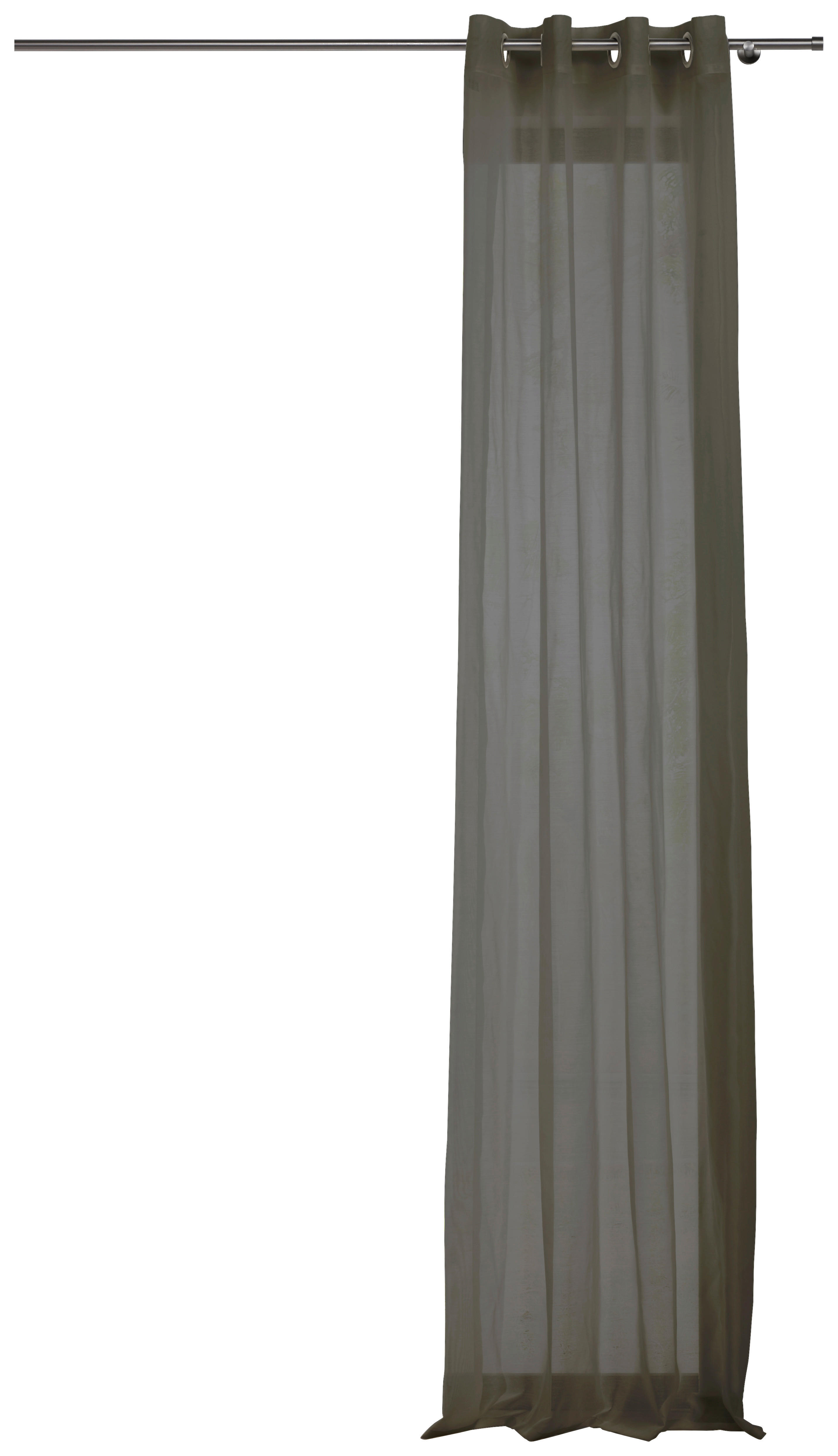 Ösenvorhang PURE grau B/L: ca. 135x300 cm PURE - grau (135,00/300,00cm)