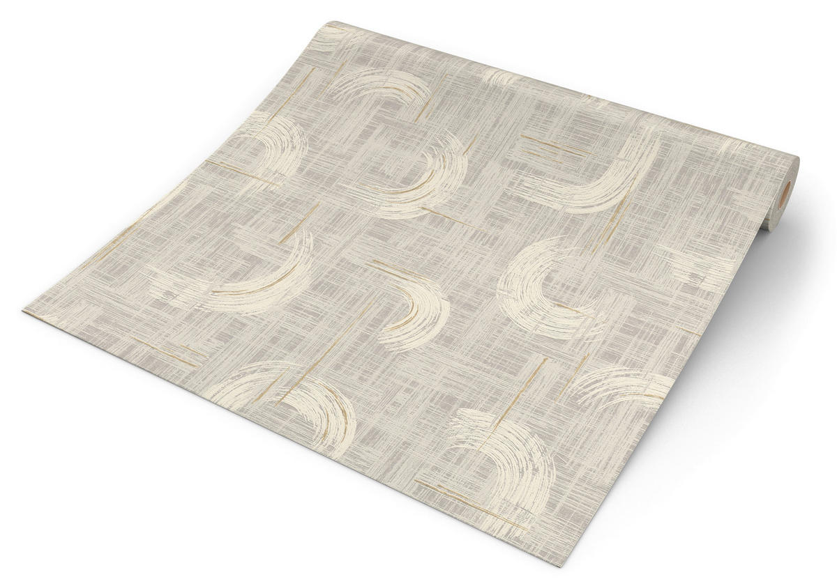 Vliestapete Grafik taupe B/L: ca. 53x1005 cm Vliestapete_429039 - taupe (53,00/1005,00cm)