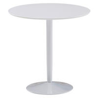 Esstisch weiß lackiert weiß lackiert lackiert B/H/T: ca. 75x74x75 cm Esszimmertisch - weiß (75,00/74,00/75,00cm) - Wohnling