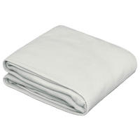 Fleece Spannbetttuch Fleece Spannbetttuch-Fleece 100x200cm - silber (100,00/200,00cm)