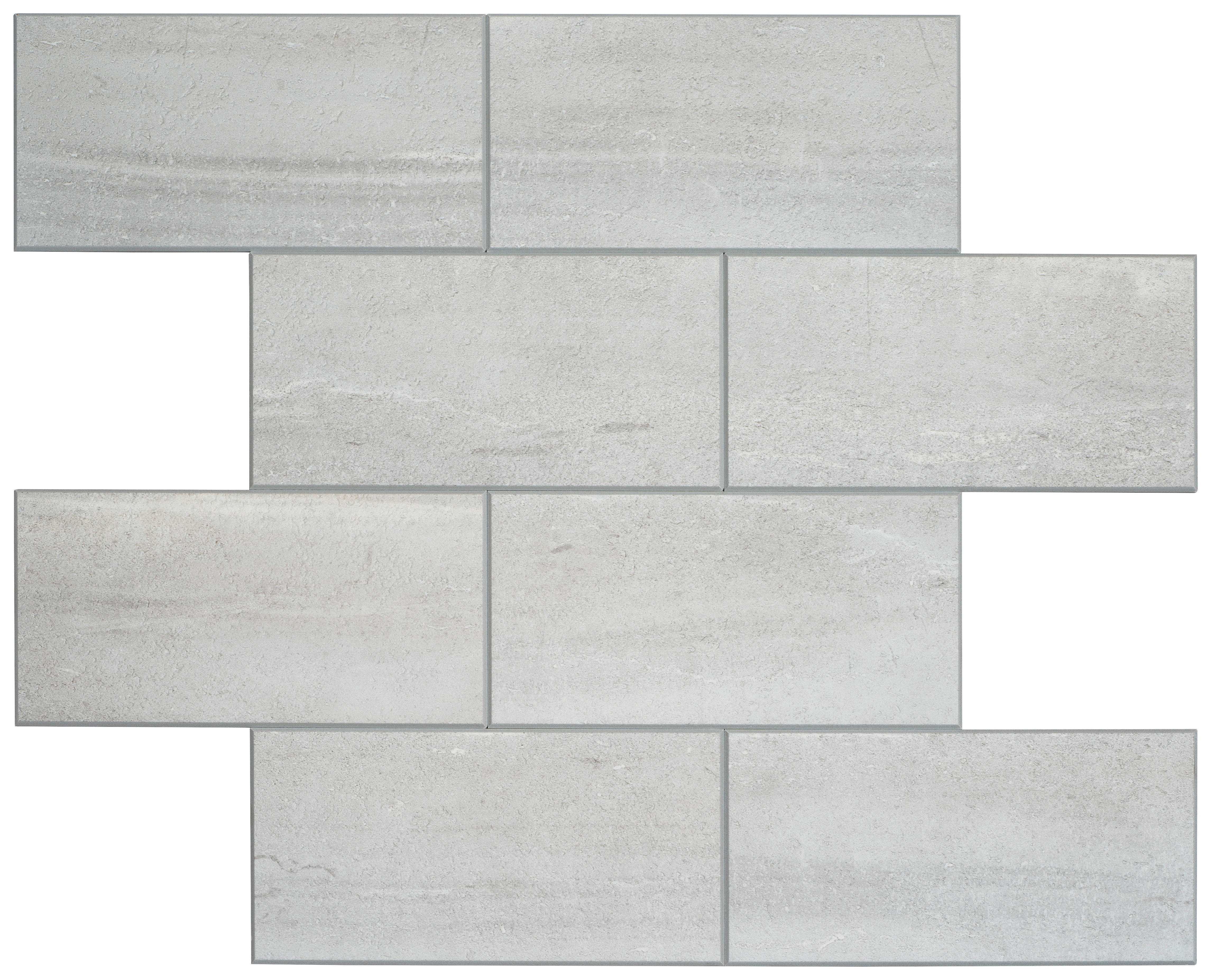 Wandfliesen grau B/L: ca. 30,5x30,5 cm Wandfliese_d-c-fix_selbstklebend - grau (30,50/30,50cm)