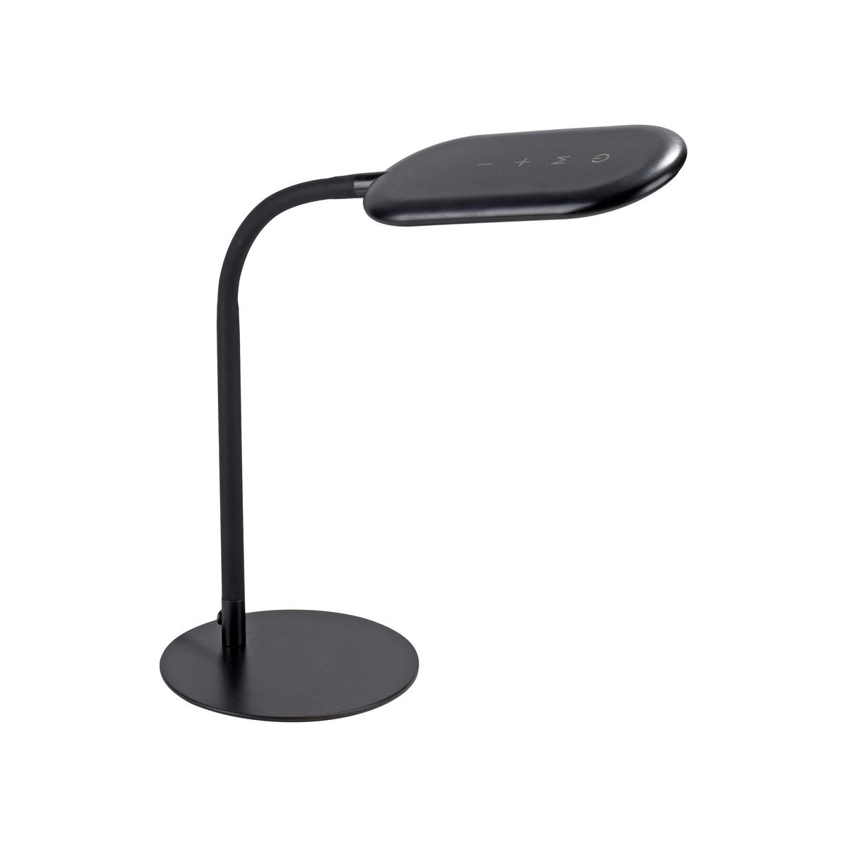 Just Light LED-Tischleuchte KELLY 14405-18 schwarz Kunststoff B/H/T: ca. 39x59,5x39 cm 1 Brennstellen KELLY - schwarz (39,00/59,50/39,00cm) - Just Light