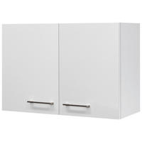 Hängeschrank Vita weiß matt B/H/T: ca. 80x54,8x32 cm Vita - weiß/Edelstahl (80,00/54,80/32,00cm) - Flex-Well