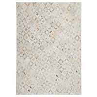 360Living Teppich Dazzle elfenbein B/L: ca. 120x170 cm Dazzle - Chrom/elfenbein (120,00/170,00cm) - 360Living