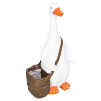 Outsunny Blumentopf weiß Kunststoff B/H/L: ca. 18x60x32 cm Blumentopf - weiß (32,00/18,00/60,00cm) - Outsunny