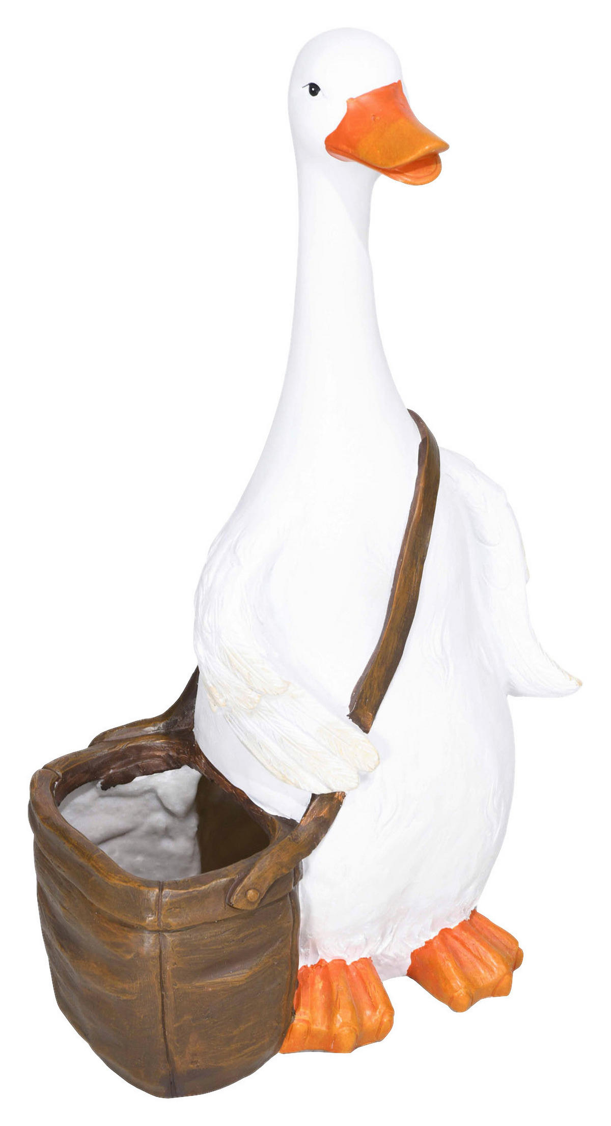 Outsunny Blumentopf weiß Kunststoff B/H/L: ca. 18x60x32 cm Blumentopf - weiß (32,00/18,00/60,00cm) - Outsunny