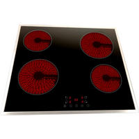 PKM Glaskeramikkochfeld EB-C4G B/H/T: ca. 59x5x52 cm EB-C4G - (59,00/5,00/52,00cm) - PKM