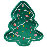 Dekokissen Weihnachten Weihnachten - grün (43,00/36,50/5,00cm) - POCOline