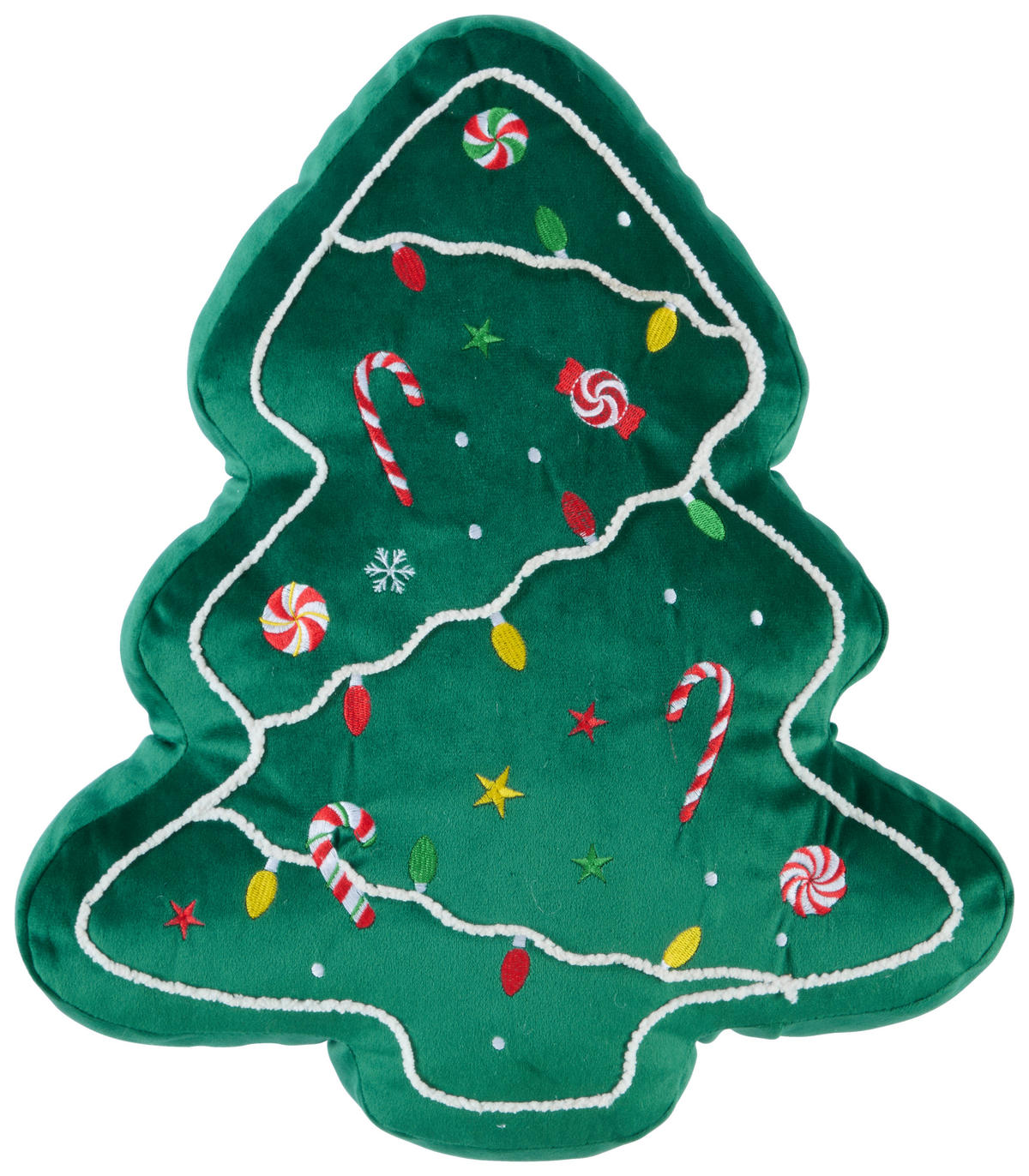Dekokissen Weihnachten Weihnachten - grün (43,00/36,50/5,00cm) - POCOline