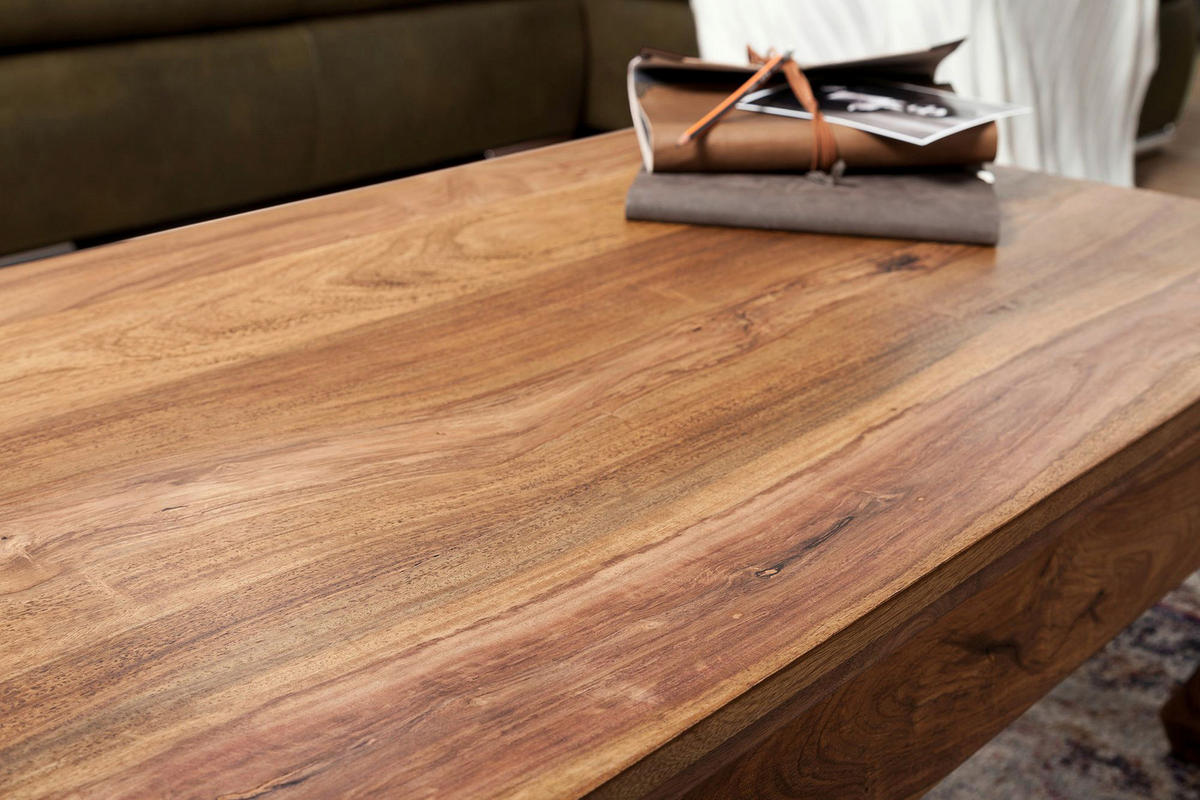 Couchtisch braun B/H/T: ca. 110x60x40 cm Couchtisch - braun (110,00/60,00/40,00cm) - Wohnling