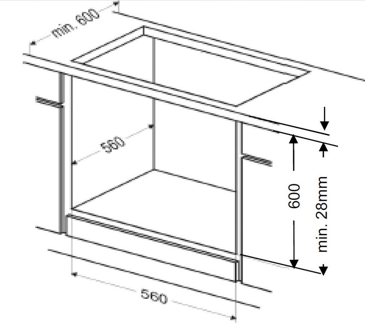 Respekta Küchenblock Premium grau hochglänzend B/H/T: ca. 270x200x60 cm Premium - Eiche/grau (270,00/200,00/60,00cm) - Respekta