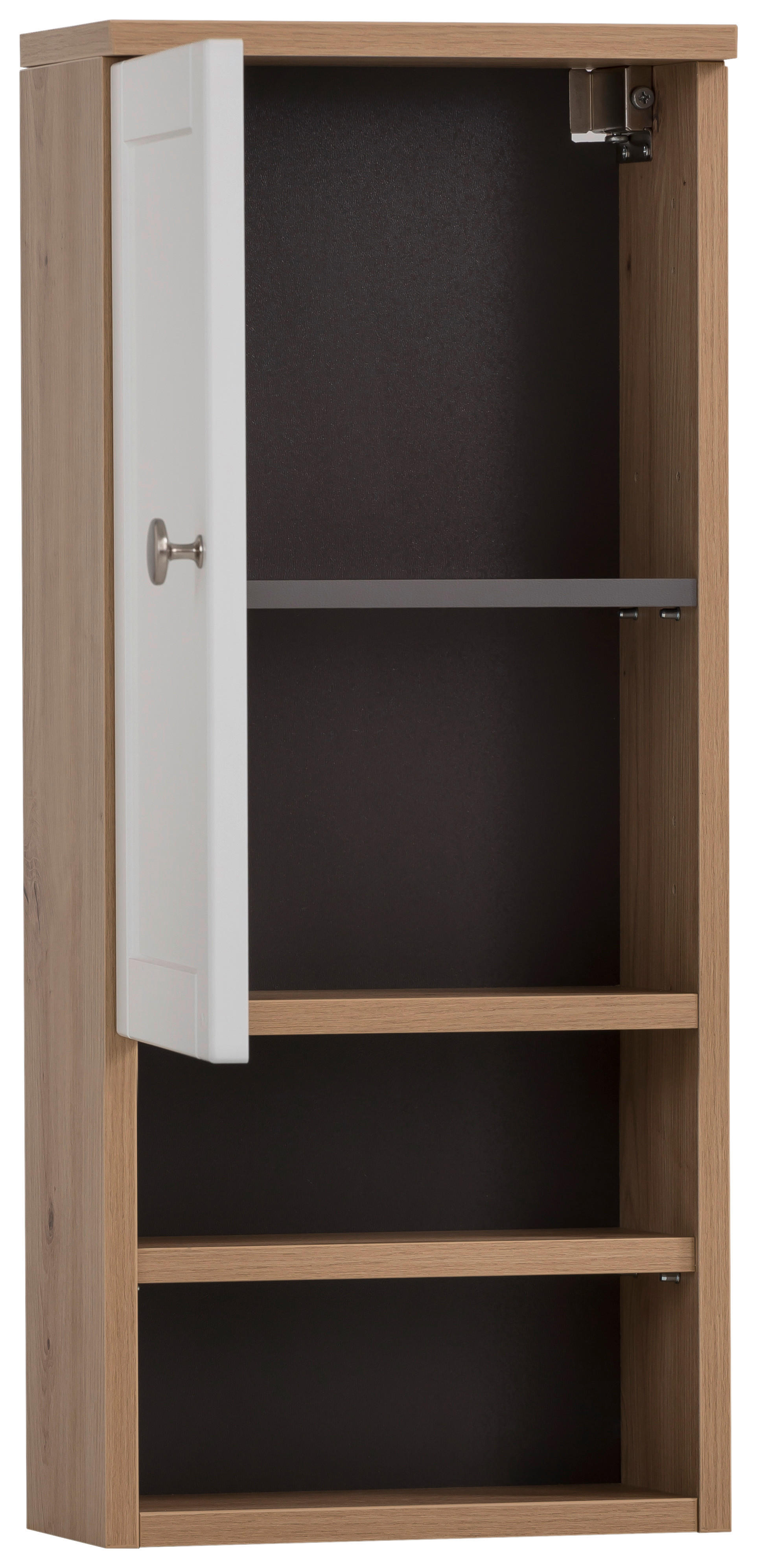 Hängeschrank Jesper Eiche Artisan Nachbildung weiß matt B/H/T: ca. 30,3x70x16 cm Jesper - Eiche/weiß (30,30/70,00/16,00cm) - Möbelpartner