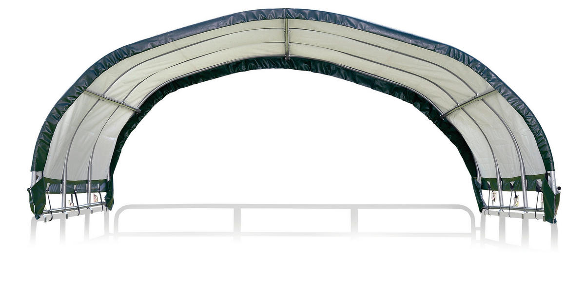 ShelterLogic Weidezelt 3,7m² grün Kunststoff 3,7m² - grün - ShelterLogic