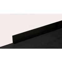 Sockelleiste L/B/H: ca. 500x5x1,5 cm pro Stück Sockelleiste_PVC 5m sk schwarz - schwarz (500,00/5,00/1,50cm)