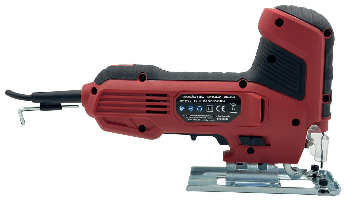 Stichsäge QD6634R ca. 600 W Stichsäge