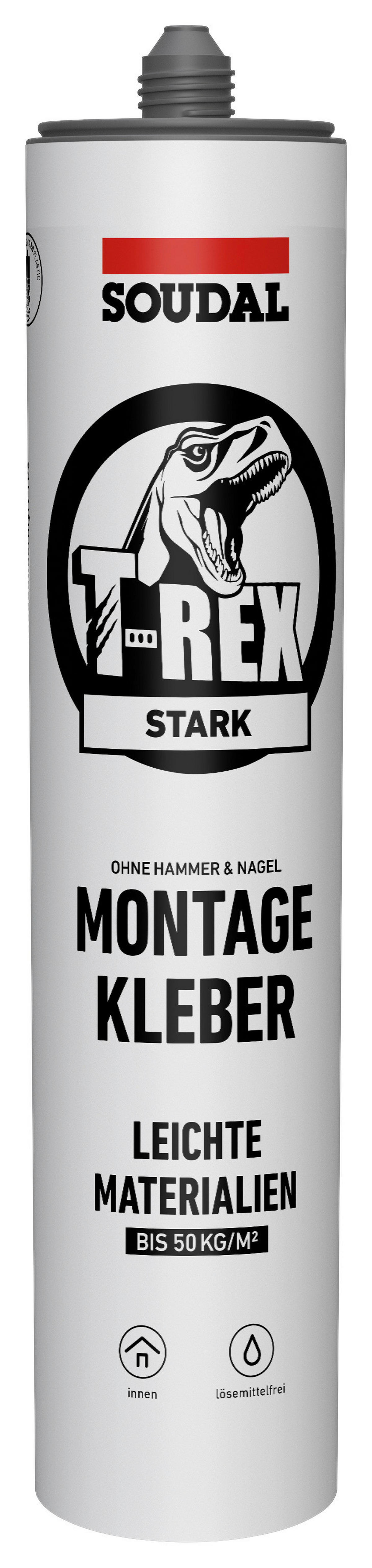 Soudal Montagekleber ca. 445 g Montagekleber_T-Rex_Stark 445g - weiß - Soudal