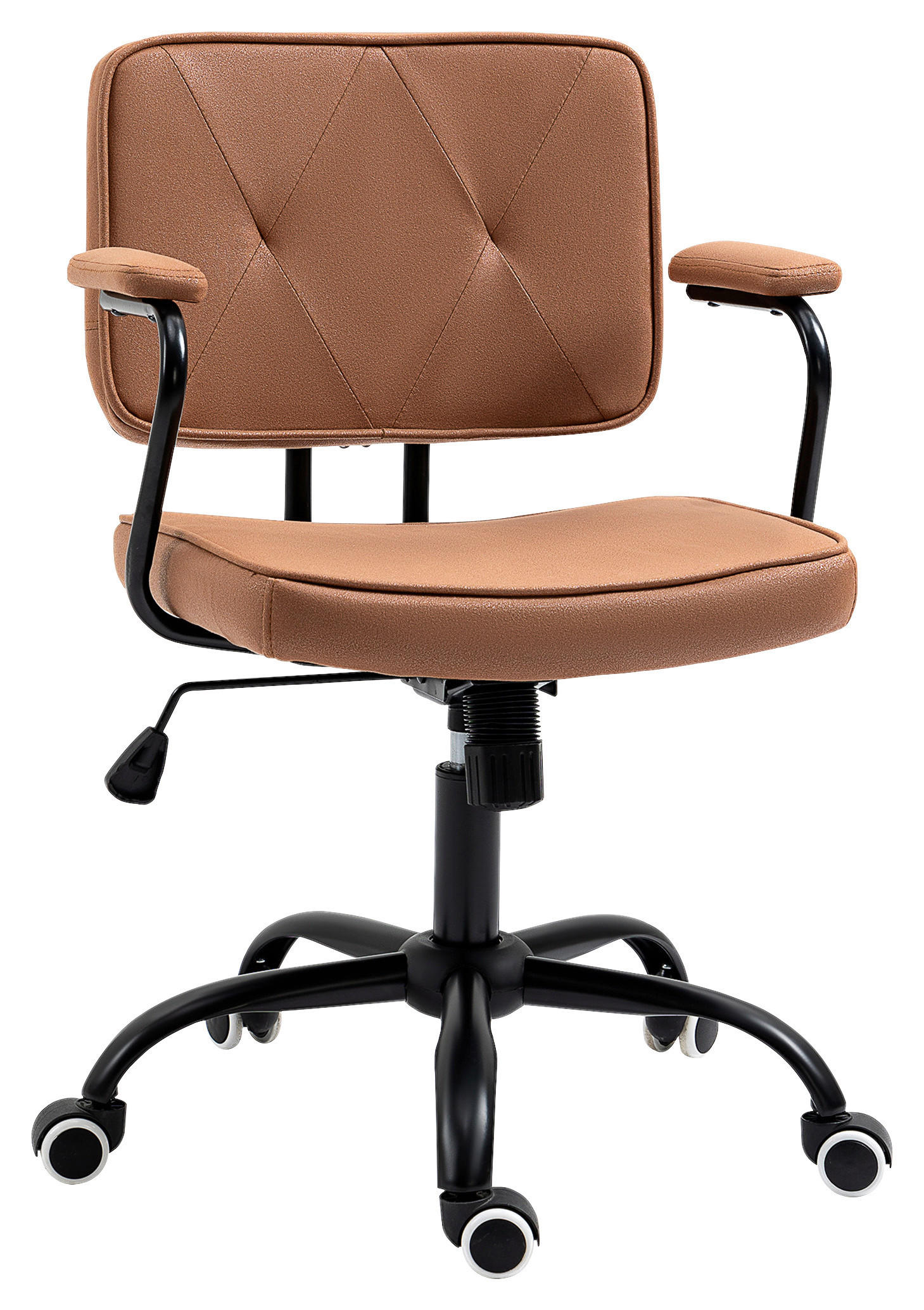 Drehstuhl 921-595BN braun 921-595BN - braun (58,00/82,00/61,00cm) - Vinsetto