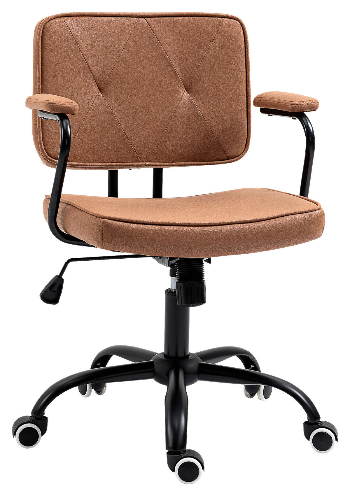 Drehstuhl 921-595BN braun 921-595BN - braun (58,00/82,00/61,00cm) - Vinsetto