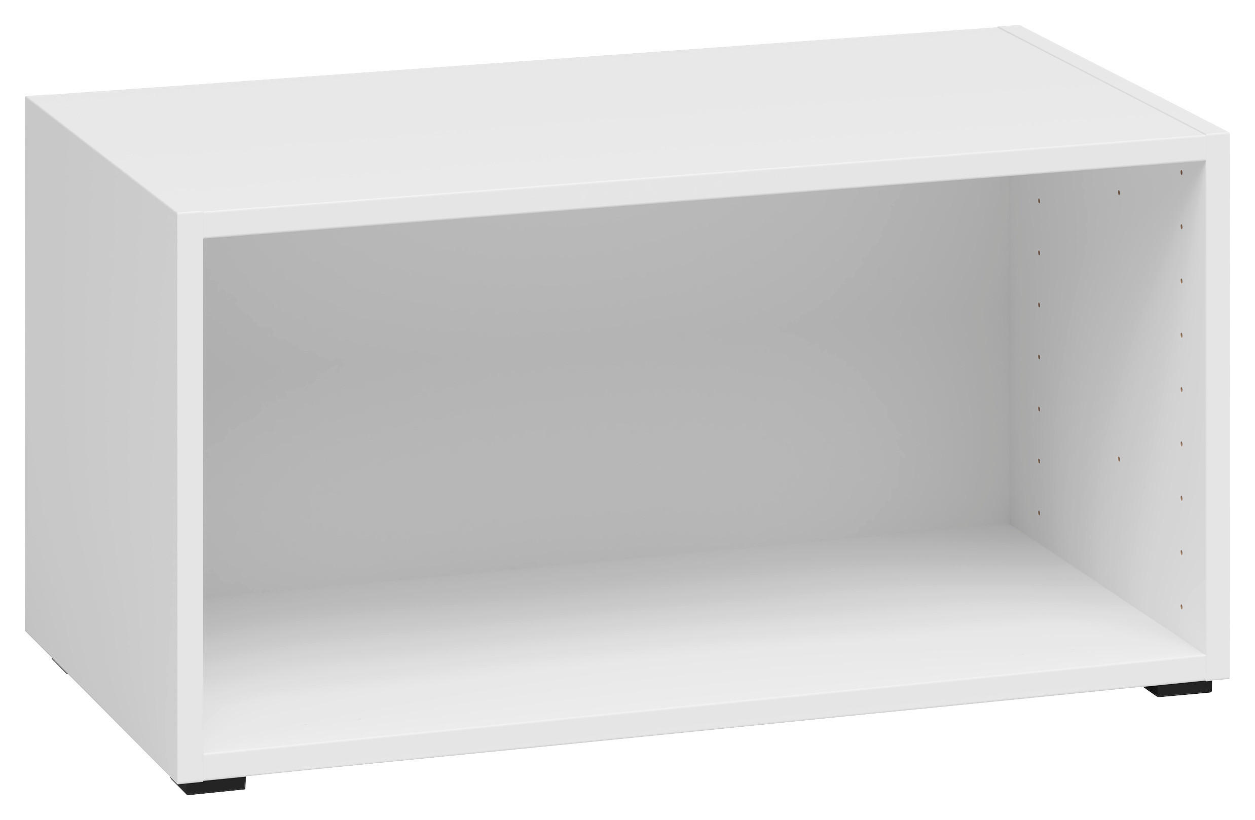 Regal System 64 weiß matt B/H/T: ca. 64x32x33 cm System 64 - weiß (64,00/32,00/33,00cm)