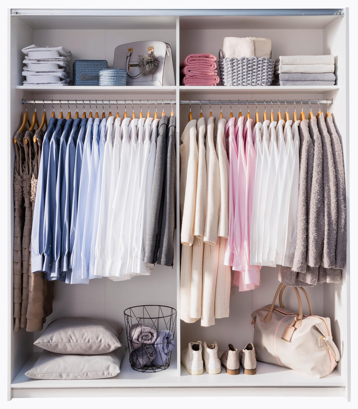 schwebetürenschrank time weiß b/h/t: ca. 170x195x59 cm ▷ online