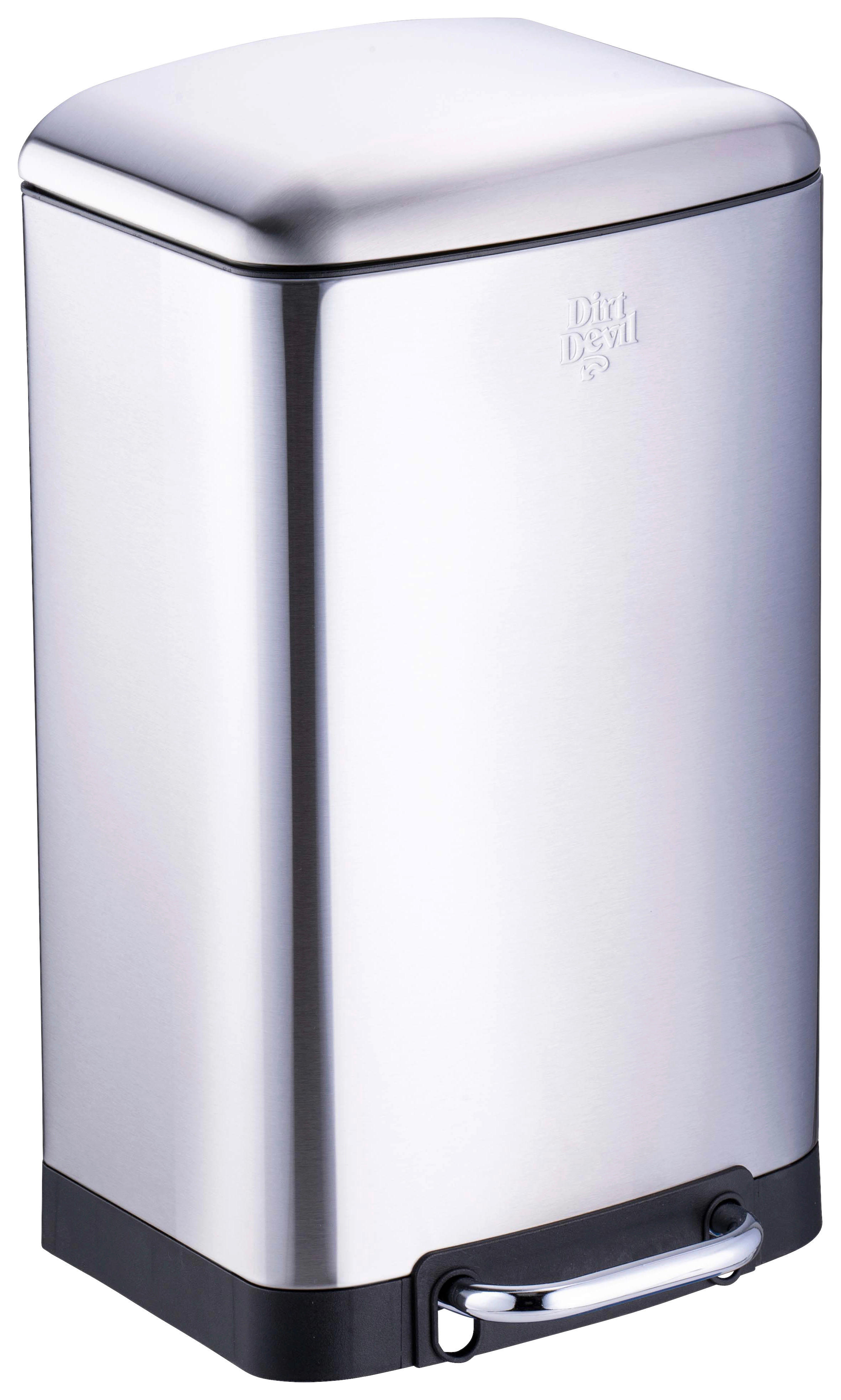 Dirt Devil Treteimer silber Stahl B/H/T: ca. 30x52,2x29 cm Treteimer 20l - silber (30,00/52,20/29,00cm) - Dirt Devil