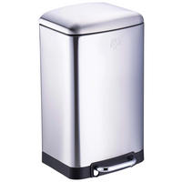 Dirt Devil Treteimer silber Stahl B/H/T: ca. 30x52,2x29 cm Treteimer 20l - silber (30,00/52,20/29,00cm) - Dirt Devil