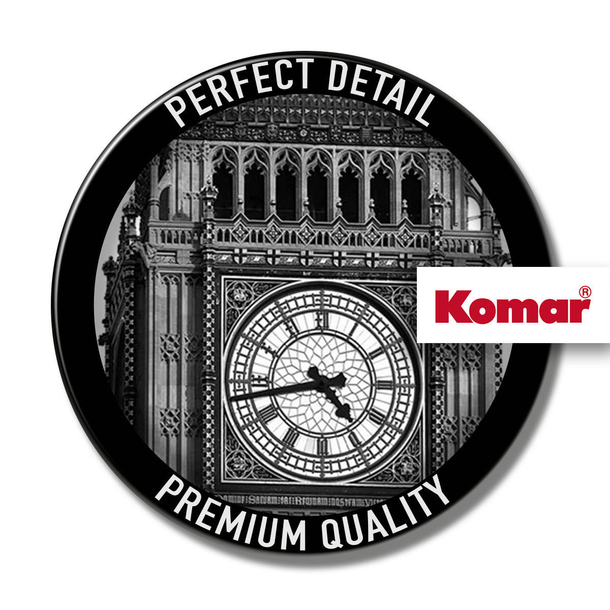 Komar Fototapete Big Ben B/L: ca. 50x250 cm Big Ben - (50,00/250,00cm) - Komar
