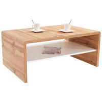 Couchtisch Cala Luna C4T02 Eiche Wotan Alpinweiß B/H/T: ca. 100x40x59 cm Cala Luna C4T02 - Eiche/Alpinweiß (100,00/40,00/59,00cm)