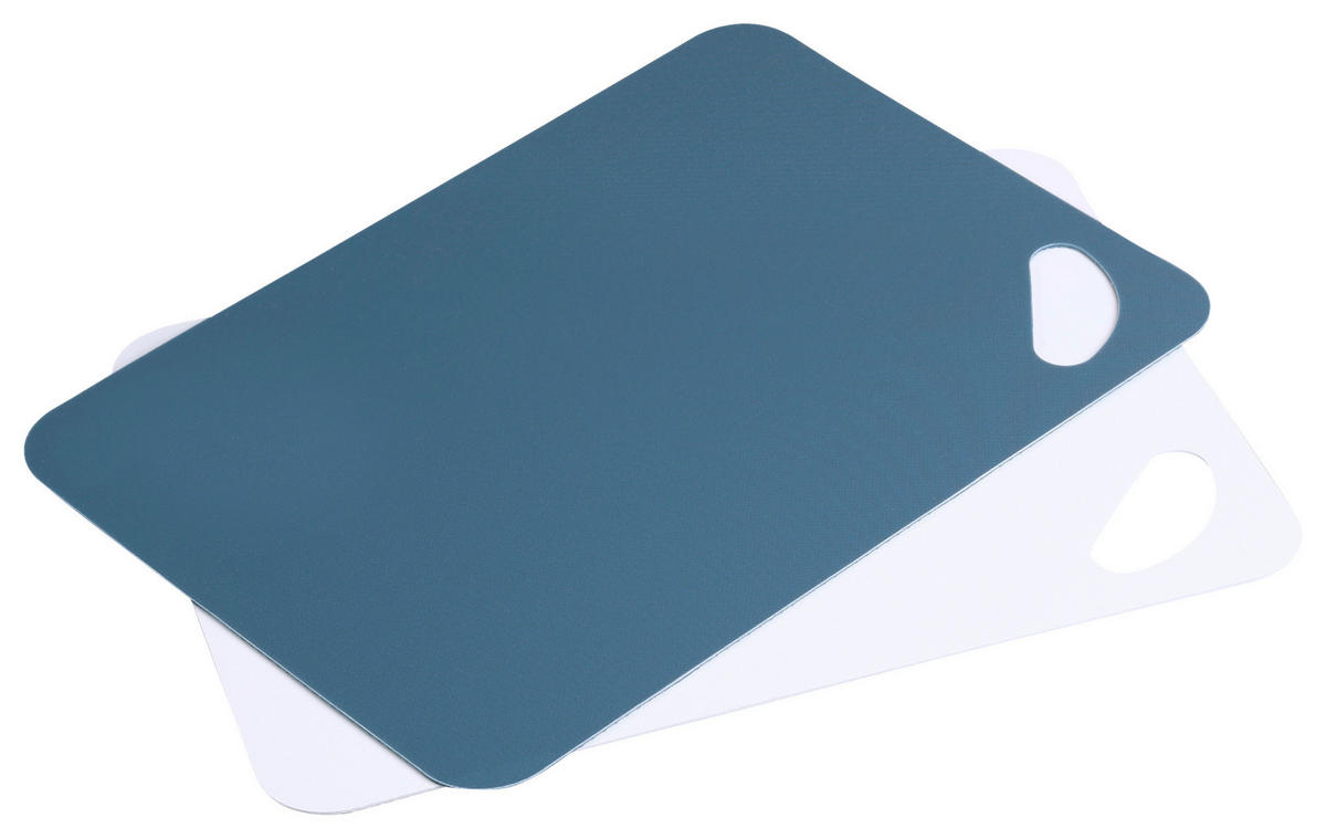 Kesper Schneidbrett Schneidbrett_2erSet - blau/weiß (30,00/21,00/0,20cm) - Kesper