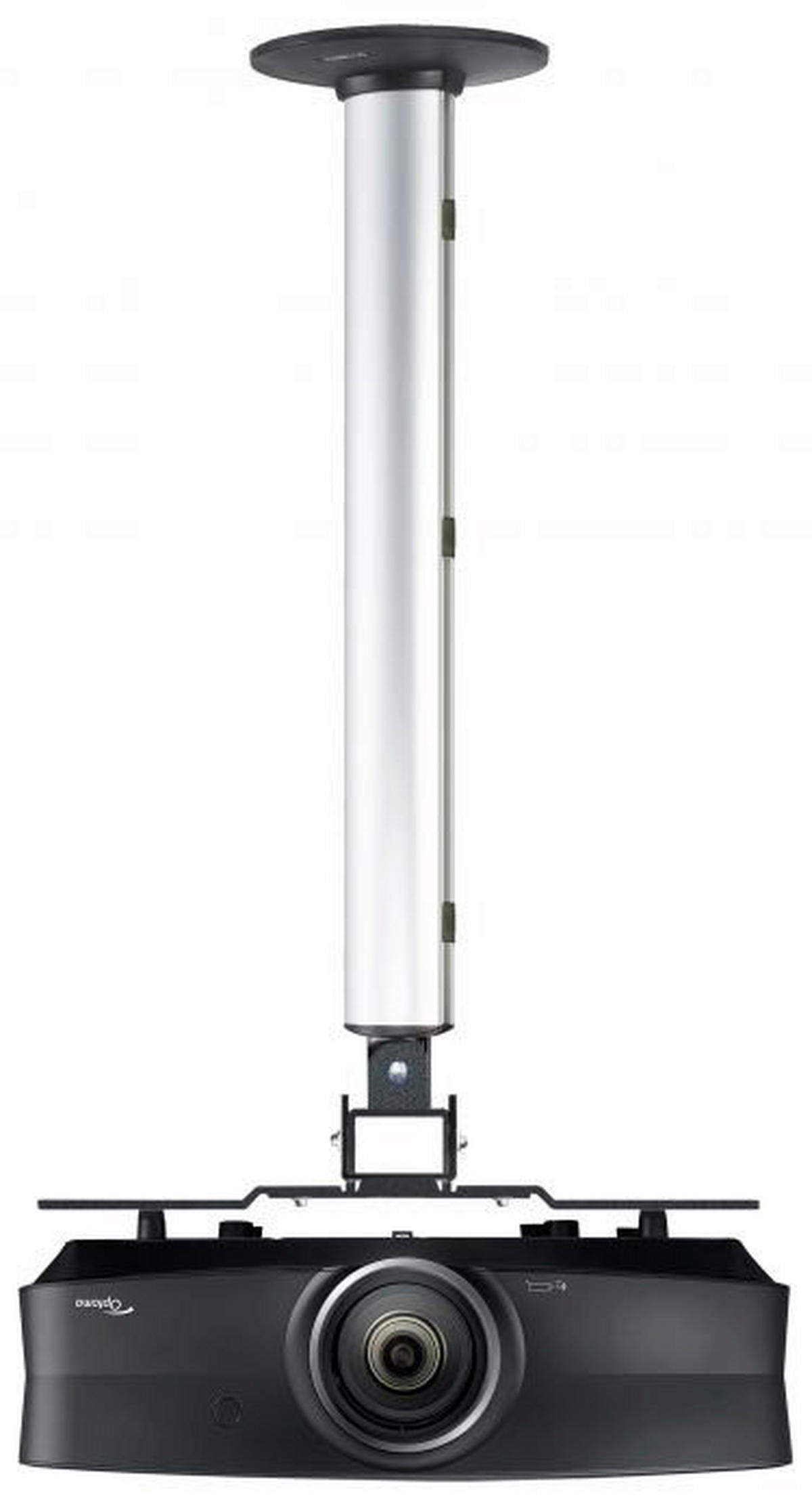 VCM Deckenhalterung Deckenhalterung silber Alu Deckenhalterung CPM - Alu/silber (62,00/19,00cm) - VCM